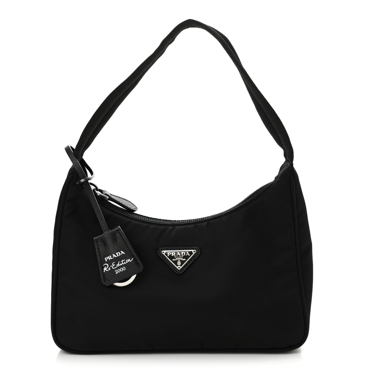 Tessuto Nylon Mini Re-Edition 2000 Bag Black
