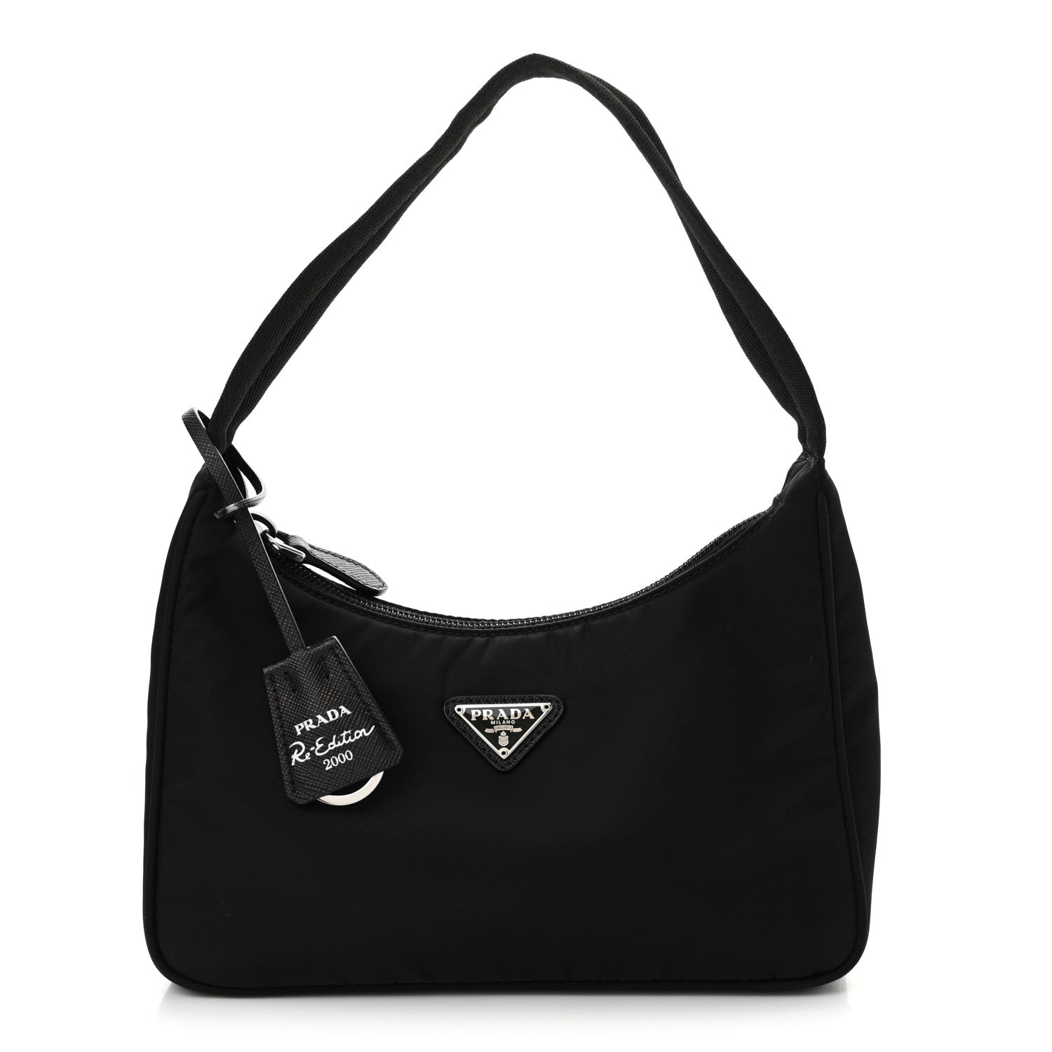 Prada Tessuto Nylon Mini Re-Edition 2000 Bag Black 1 of 13