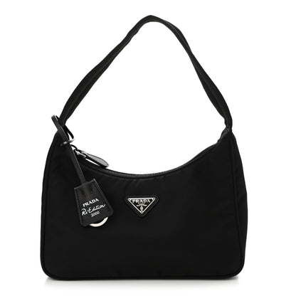 Prada Tessuto Nylon Mini Re-Edition 2000 Bag Black 1 of 13