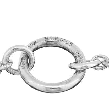 Hermes Sterling Silver PM Parade Bracelet ST 3 of 4