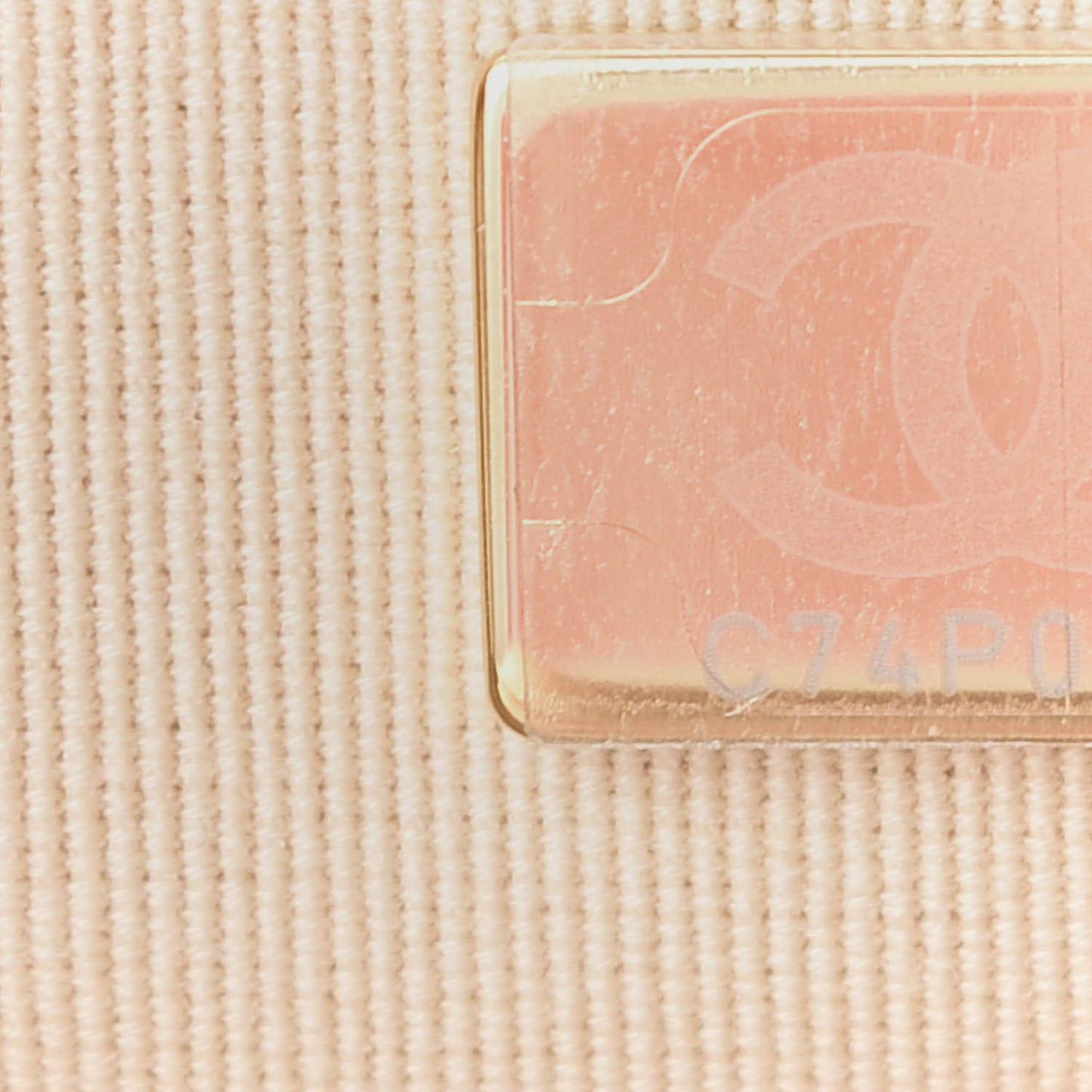Metallic Calfskin Crochet Medium Chanel 19 Flap Gold
