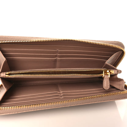 Prada Vitello Move Zip Around Wallet Cipria 5 of 7