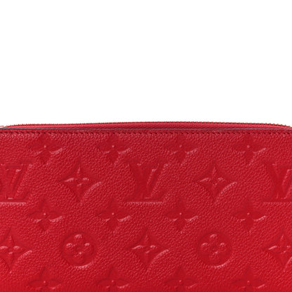 Louis Vuitton Empreinte Zippy Wallet Scarlet 7 of 9