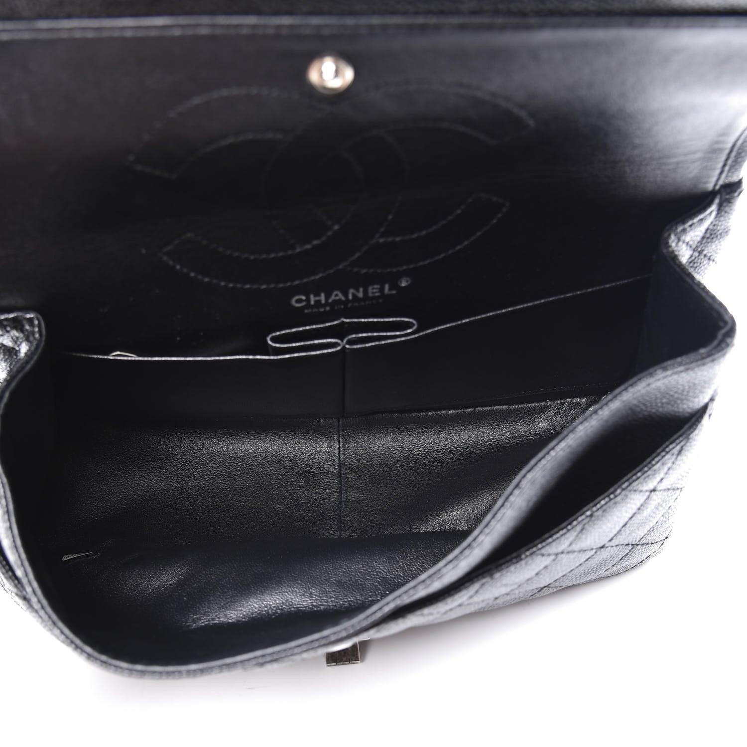 Chanel Caviar Quilted 2.55 Reissue 226 Flap Black 4 of 10