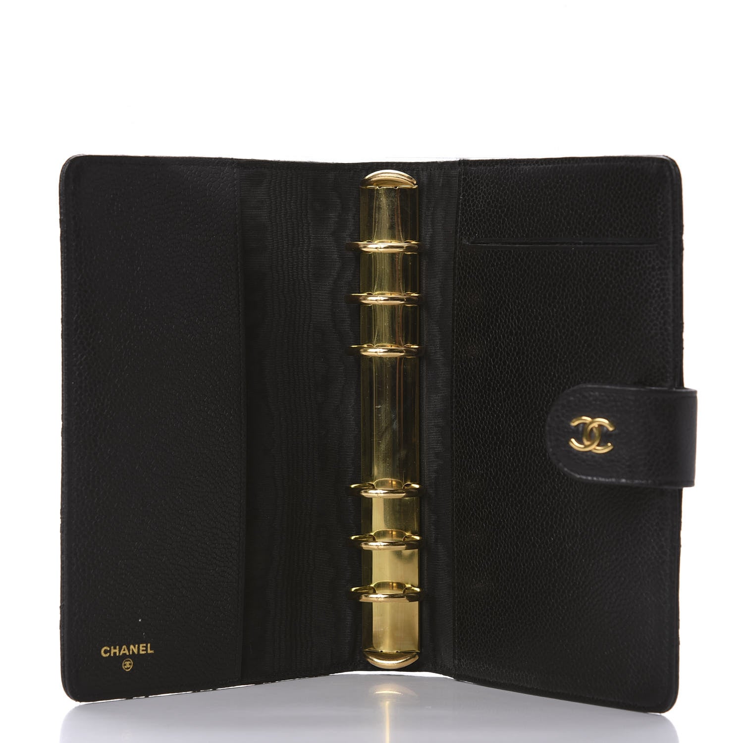 Chanel Caviar Stitched Agenda Cover Black 5 of 7