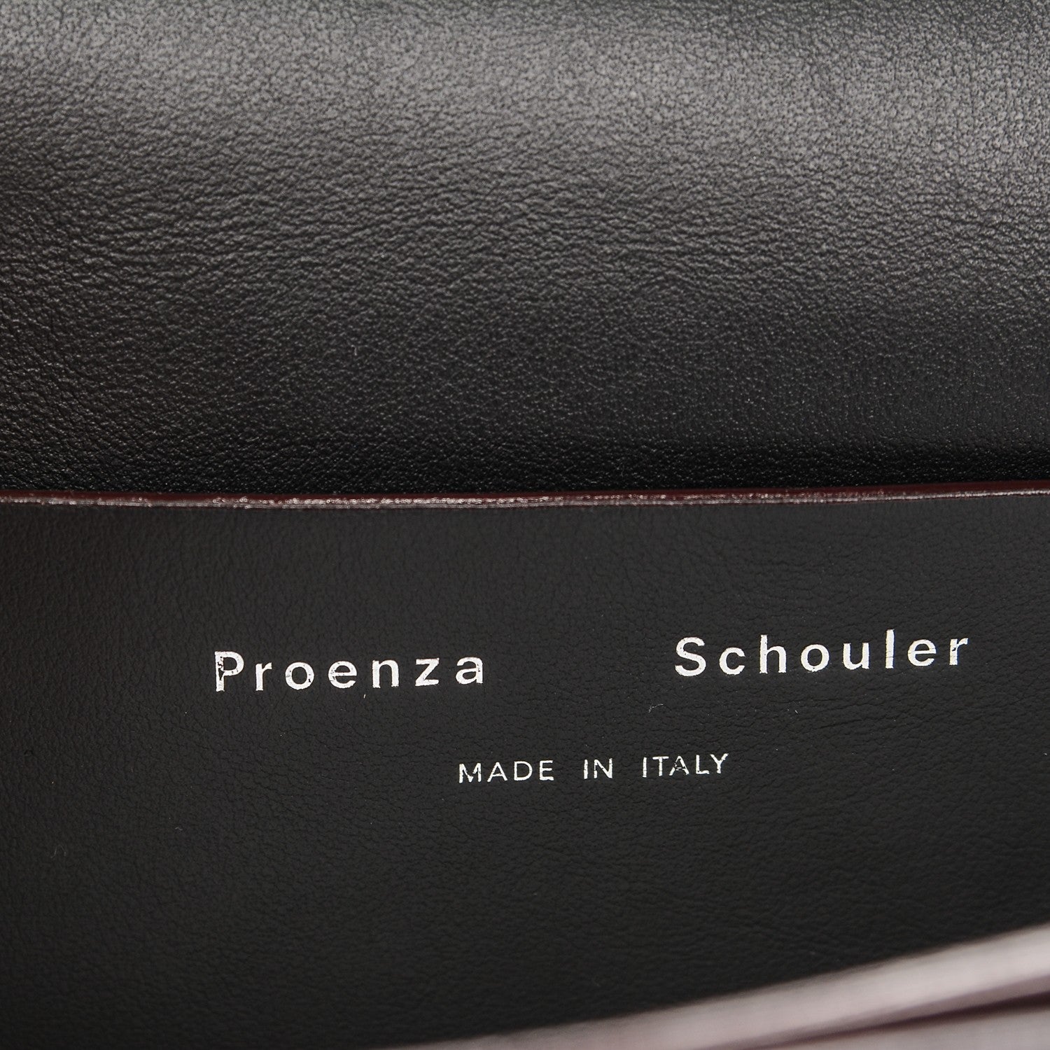 Proenza Schouler Smooth Leather Hava Shoulder Bag Black 6 of 6