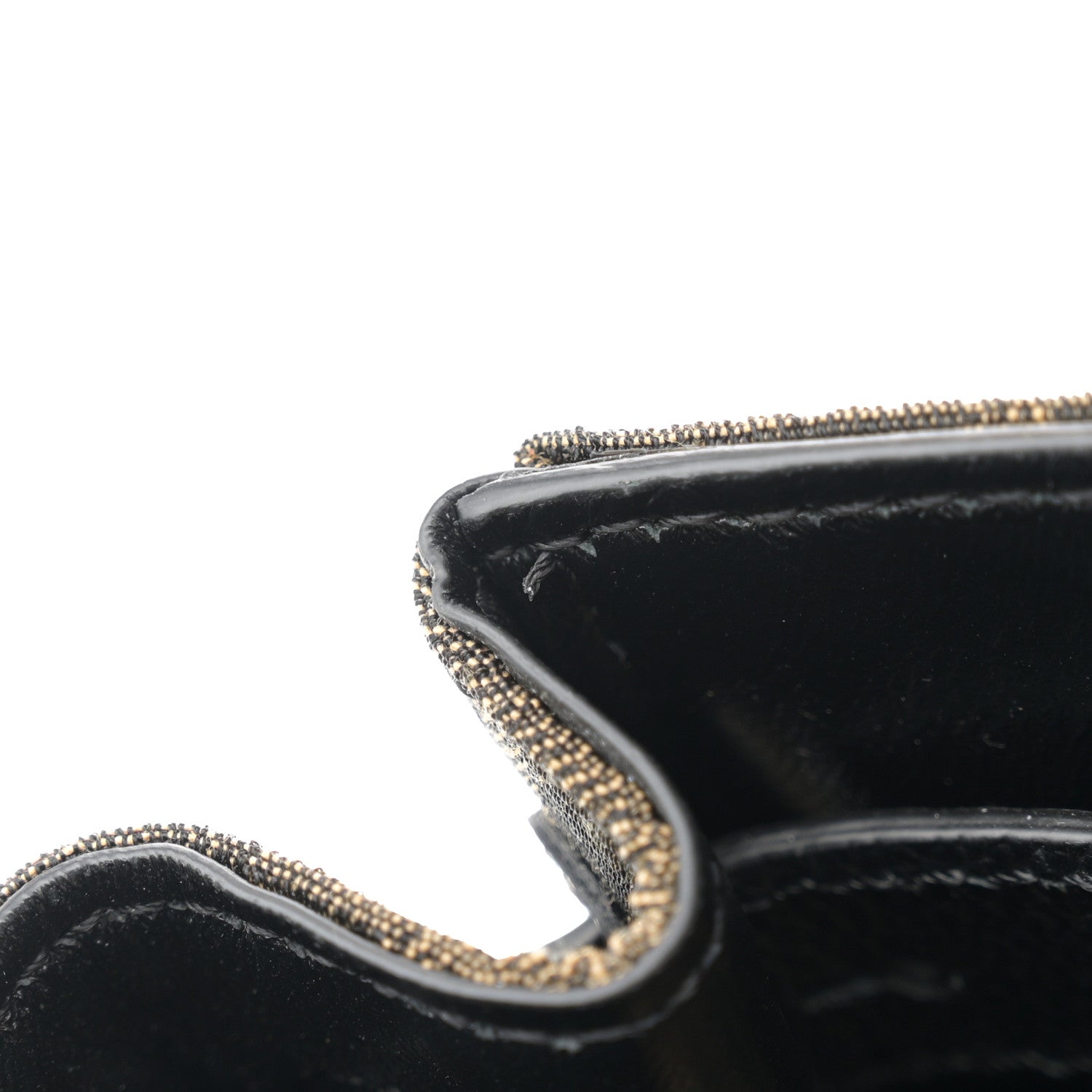 Versace X FENDI Grained Calfskin Fendace Medium La Medusa Top Handle Bag Black Brown 11 of 12