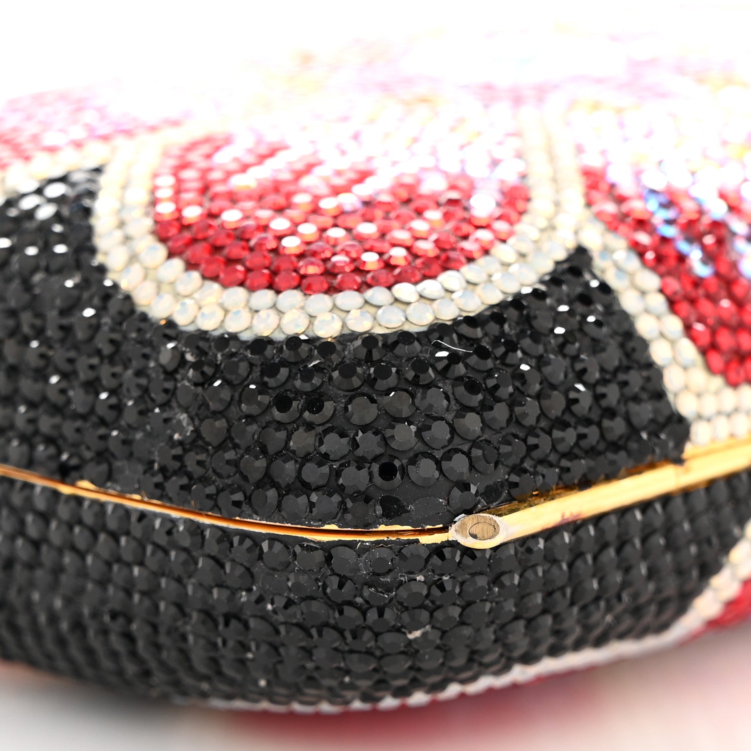 Judith Leiber Swarovski Crystal Floral Miniaudiere Clutch 9 of 11