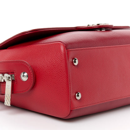 Chanel Goatskin Quilted Magnetic Camera Case Red Red 9 of 10