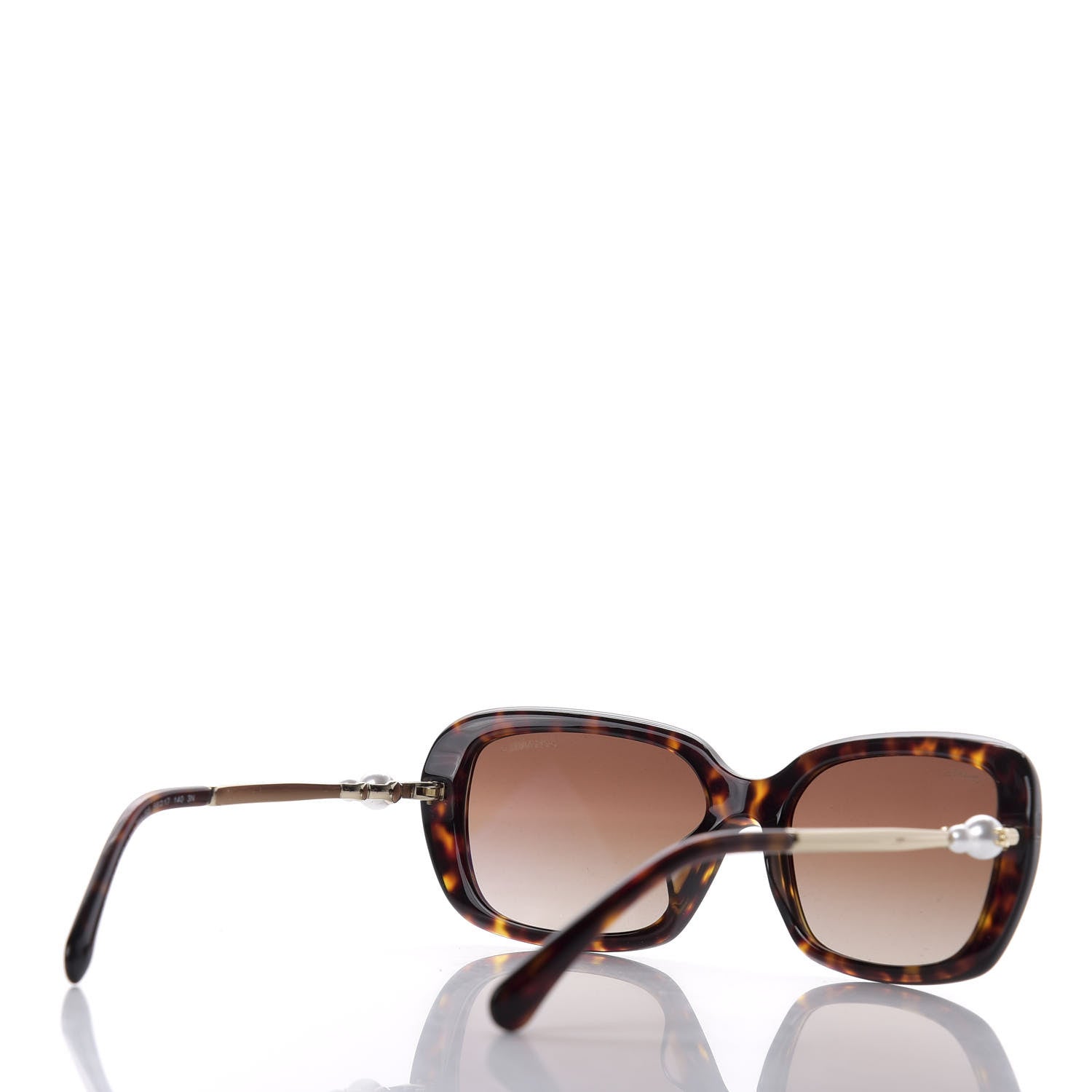 Chanel Pearl Square Sunglasses 5427-H-A Tortoise 4 of 8