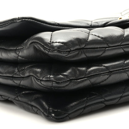 Chanel Lambskin Quilted Medium Pillow Crush Flap Black 8 of 10
