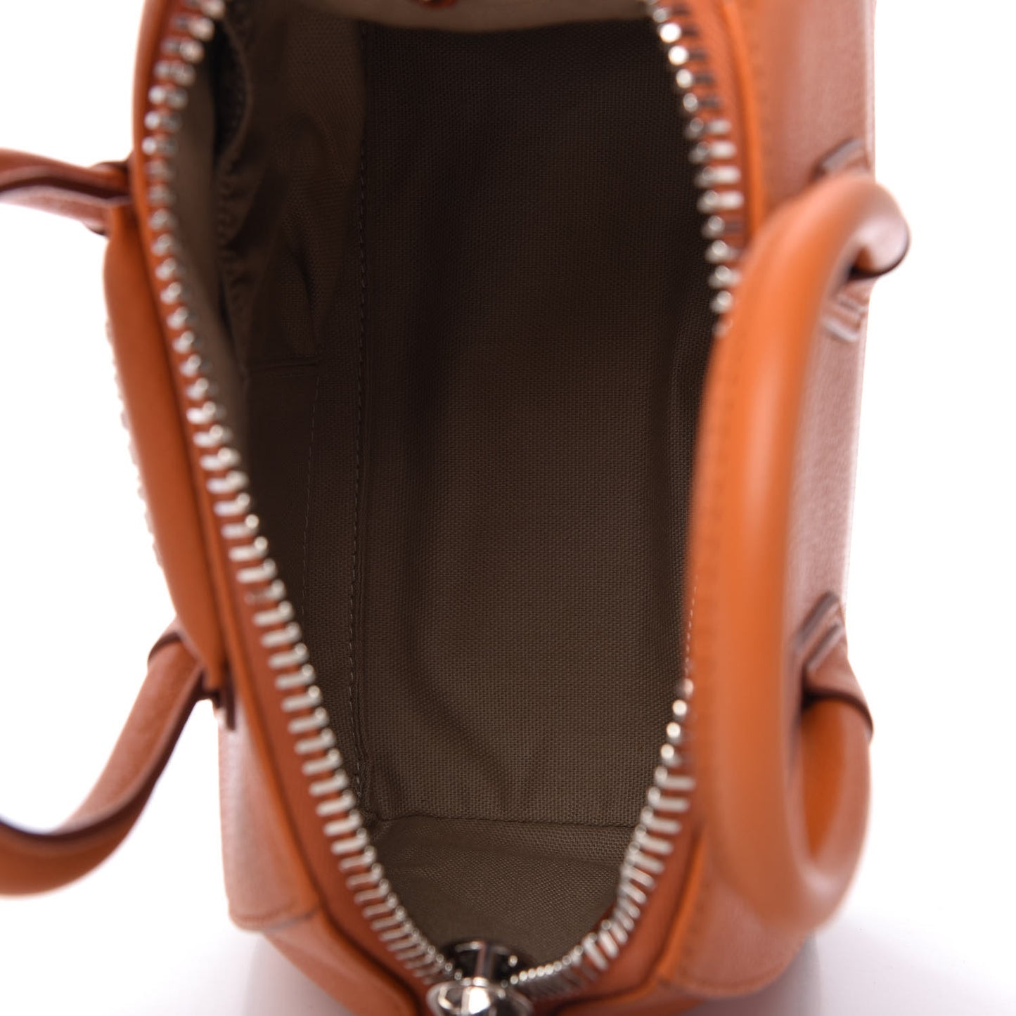 Sugar Goatskin Mini Antigona Rust