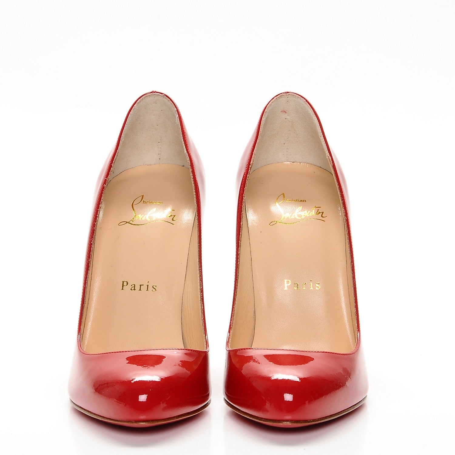 Christian Louboutin Patent Dorissima 100 Pumps 36.5 Oeillet 4 of 7