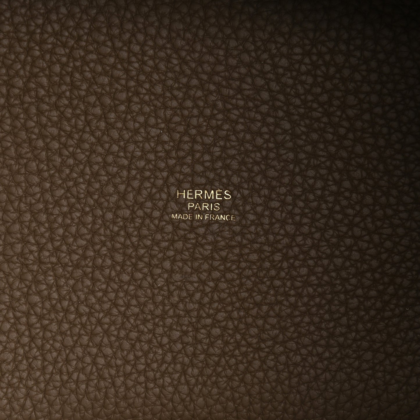 Taurillon Clemence Picotin Lock 18 PM Etoupe