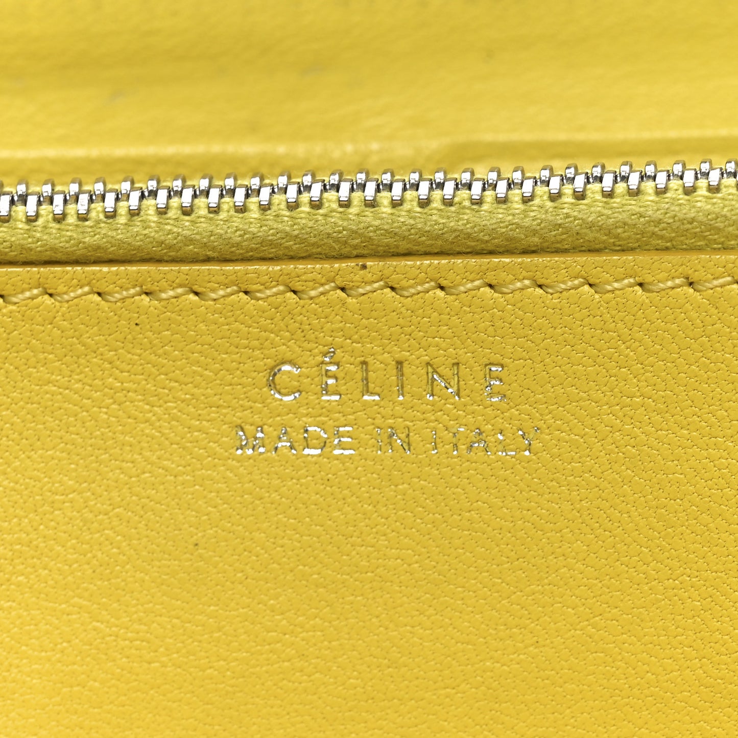 Drummed Calfskin Large Zip Around Multifunction Wallet Souris