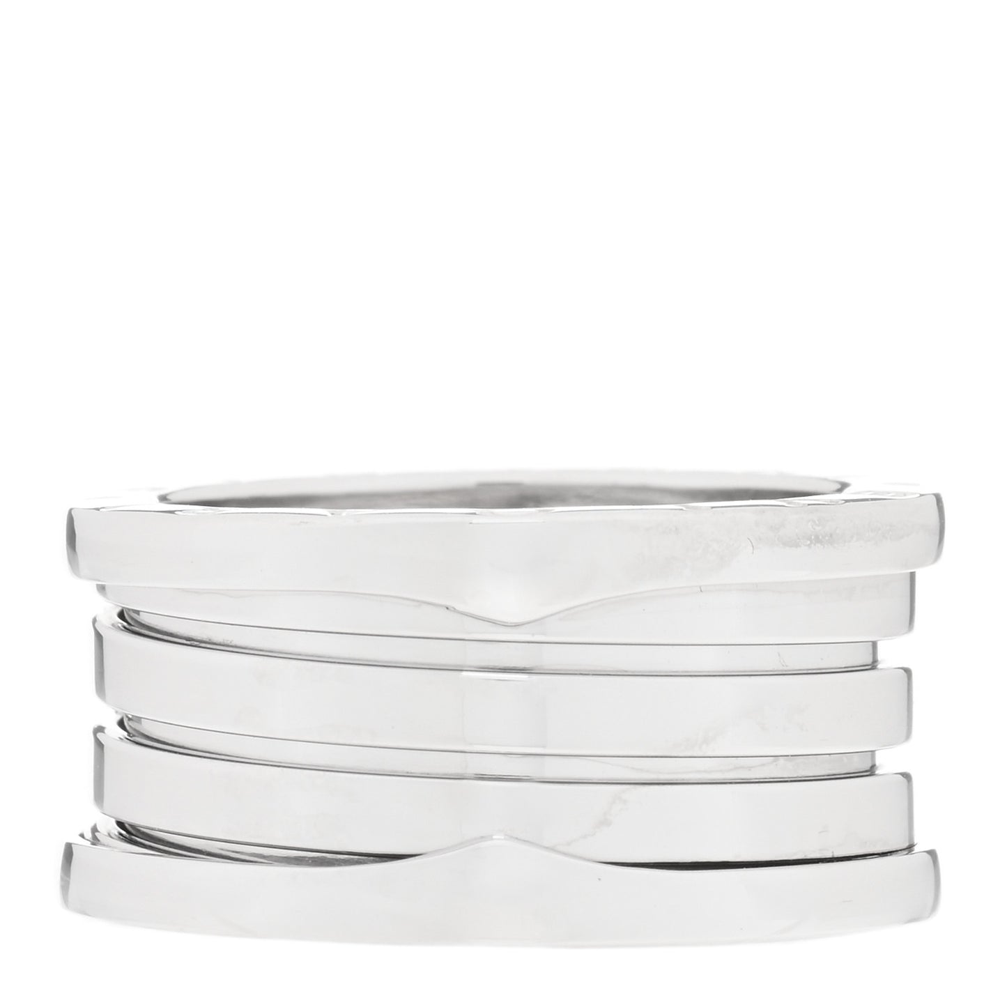 18K White Gold B.Zero1 Four-Band Ring 56 7.5
