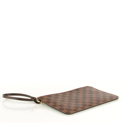 Louis Vuitton Damier Ebene Neverfull MM GM Pochette 4 of 7