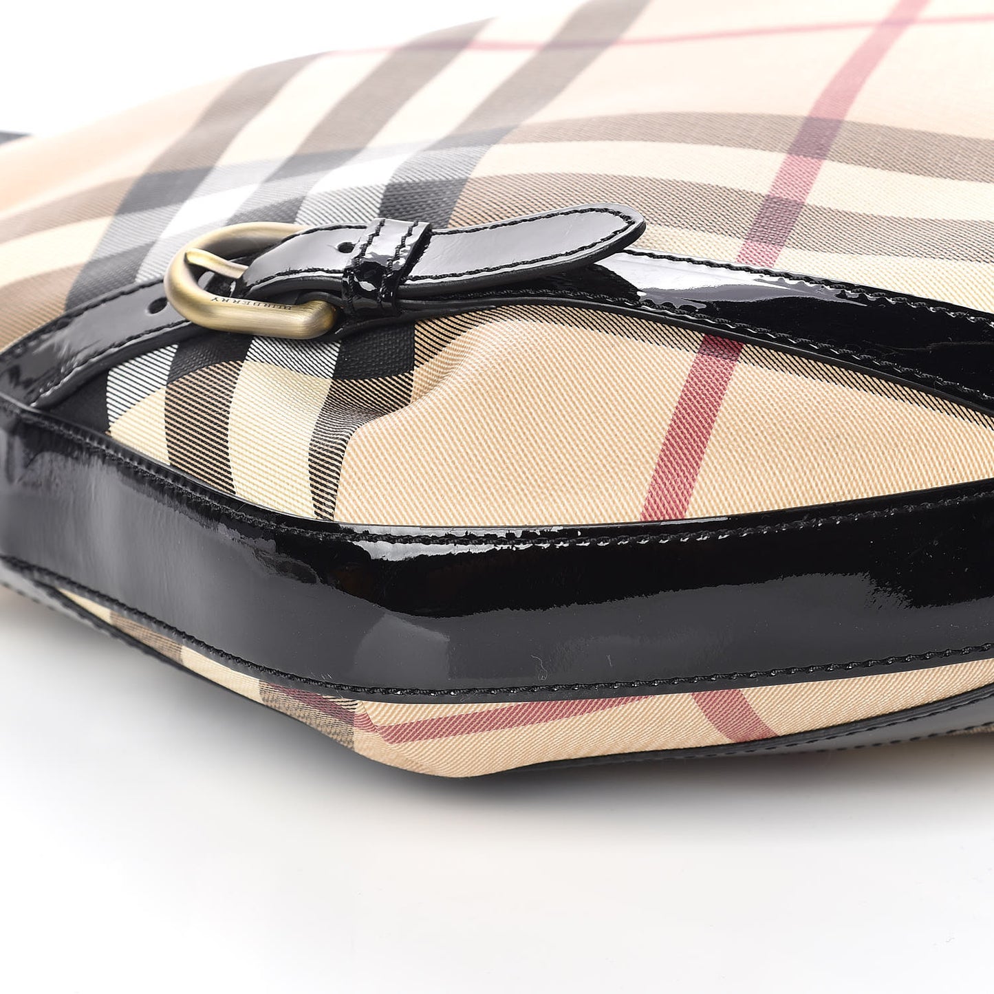 Supernova Check Buckle Hobo Black