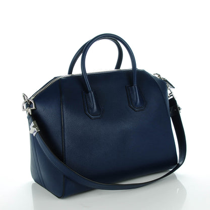 Givenchy Sugar Goatskin Medium Antigona Deep Blue 2 of 7