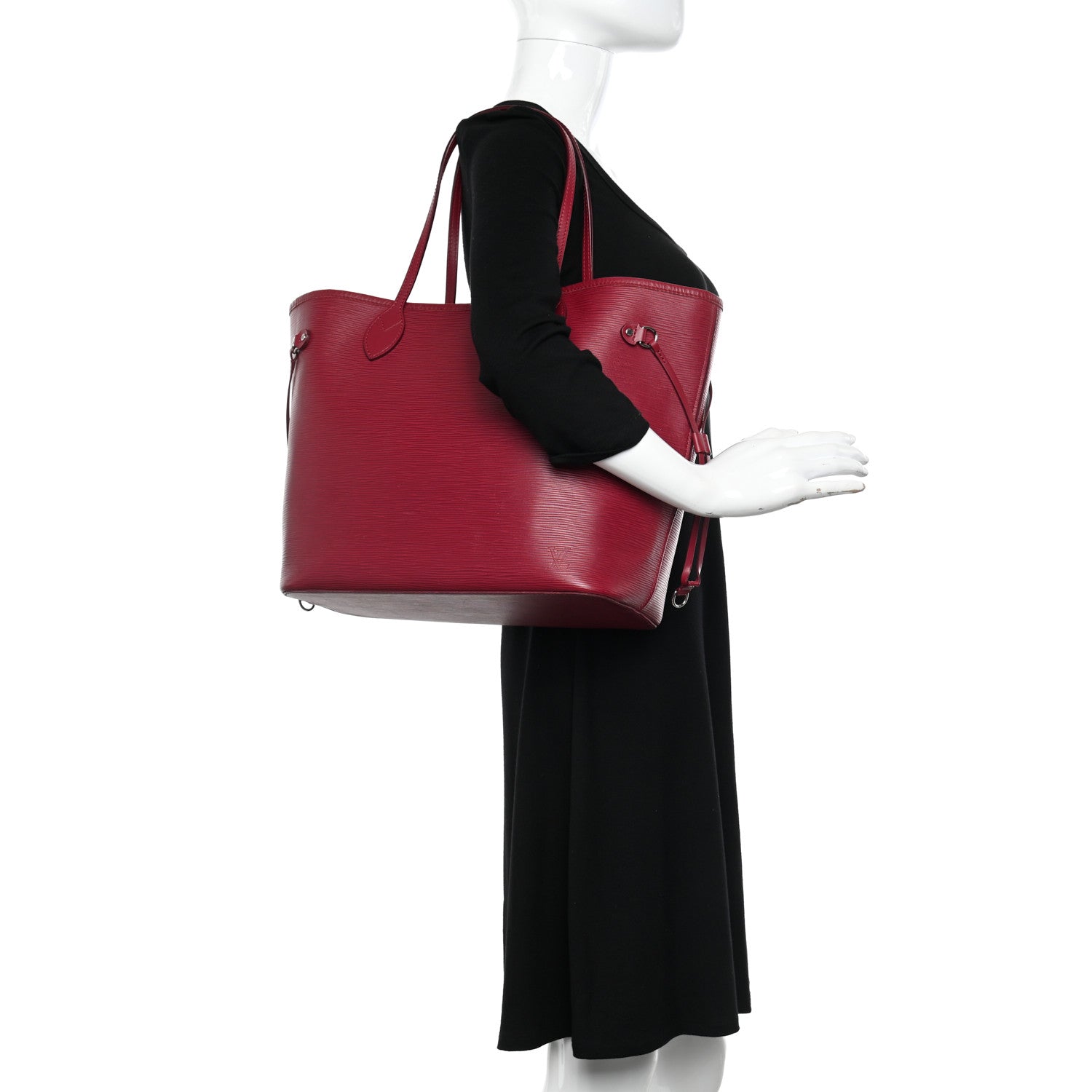 Louis Vuitton Epi Neverfull MM Fuchsia 2 of 18
