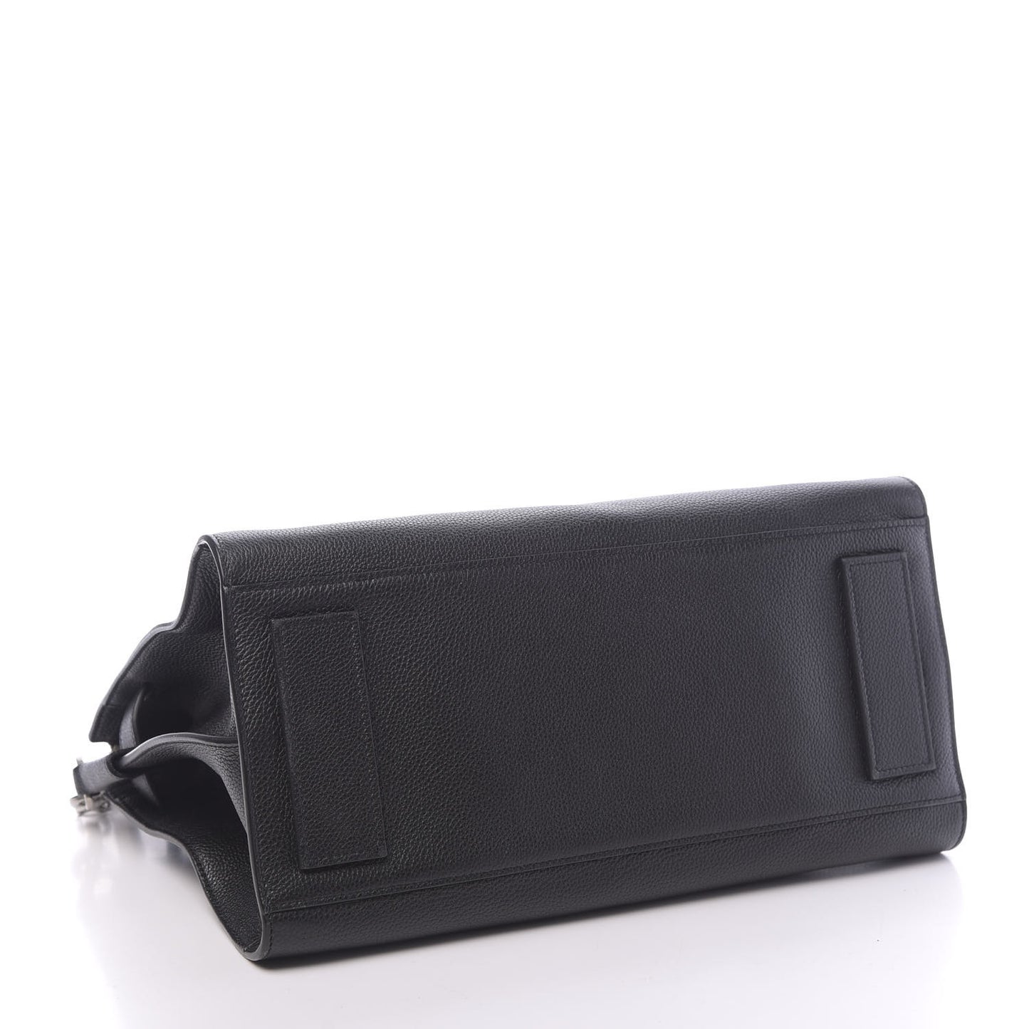 Grained Calfskin Small Supple Sac De Jour Duffle Black
