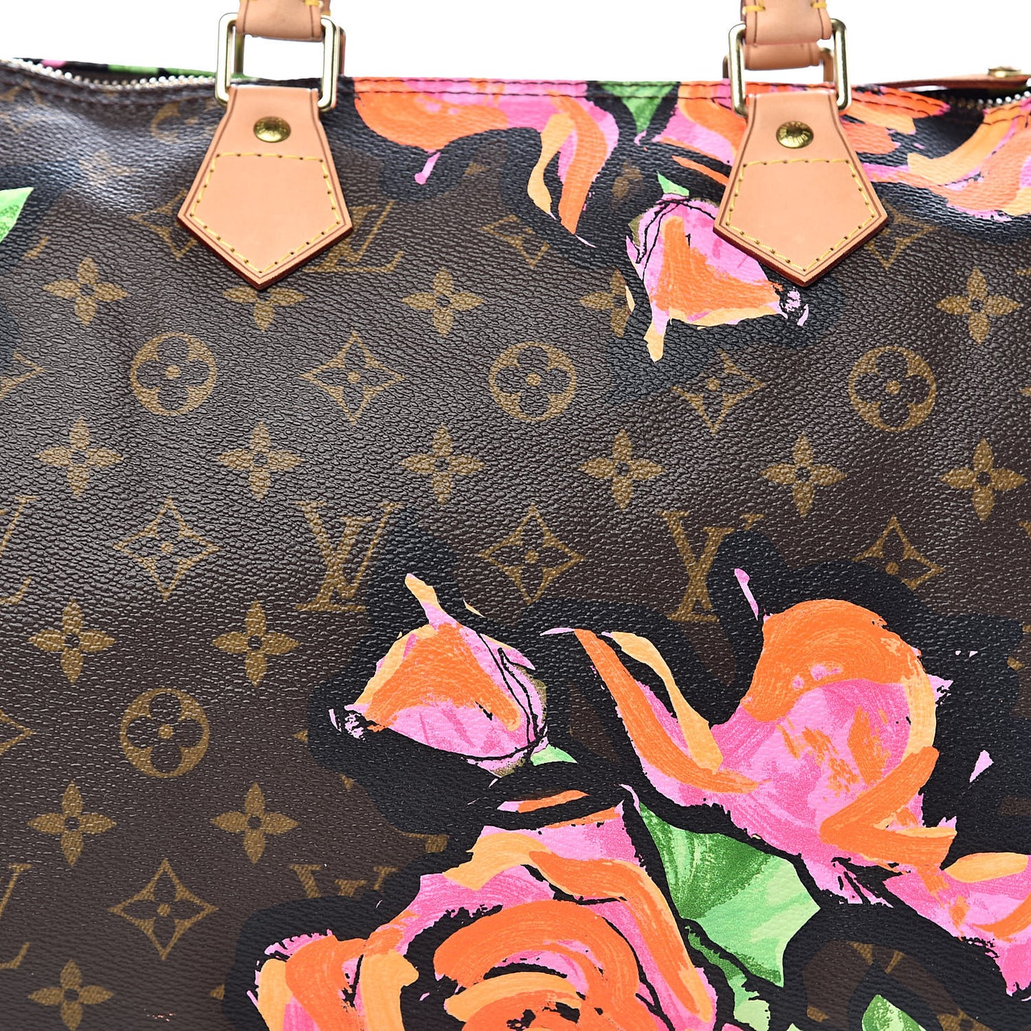 Monogram Roses Speedy 30