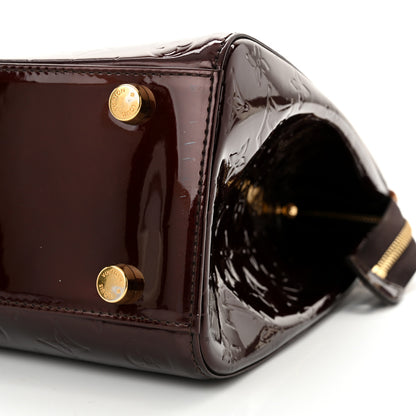 Louis Vuitton Vernis Brea GM Amarante 9 of 13