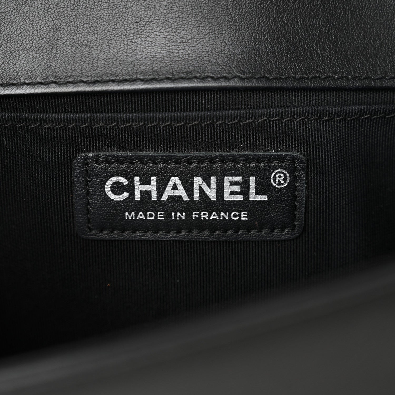 Chanel Calfskin Quilted Medium Boy Flap So Black 6 of 12