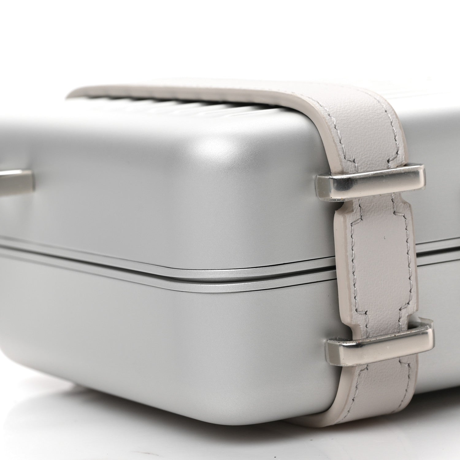 Christian Dior X RIMOWA Aluminum Personal Clutch On Strap Silver 7 of 8