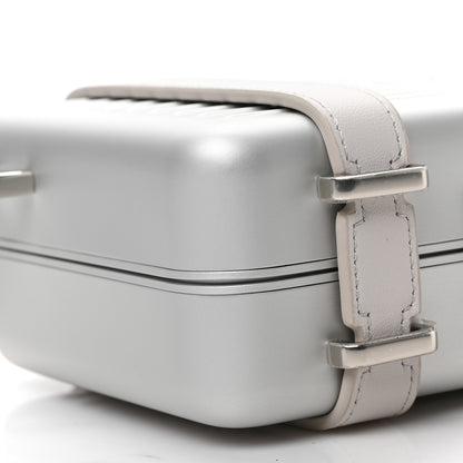 Christian Dior X RIMOWA Aluminum Personal Clutch On Strap Silver 7 of 8