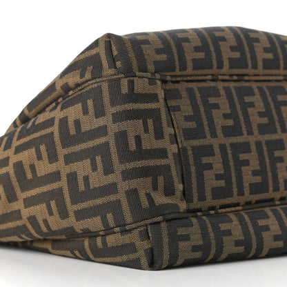 Fendi Zucca Vitello Artic Medium Shopping Tote Tobacco Castagna 10 of 13