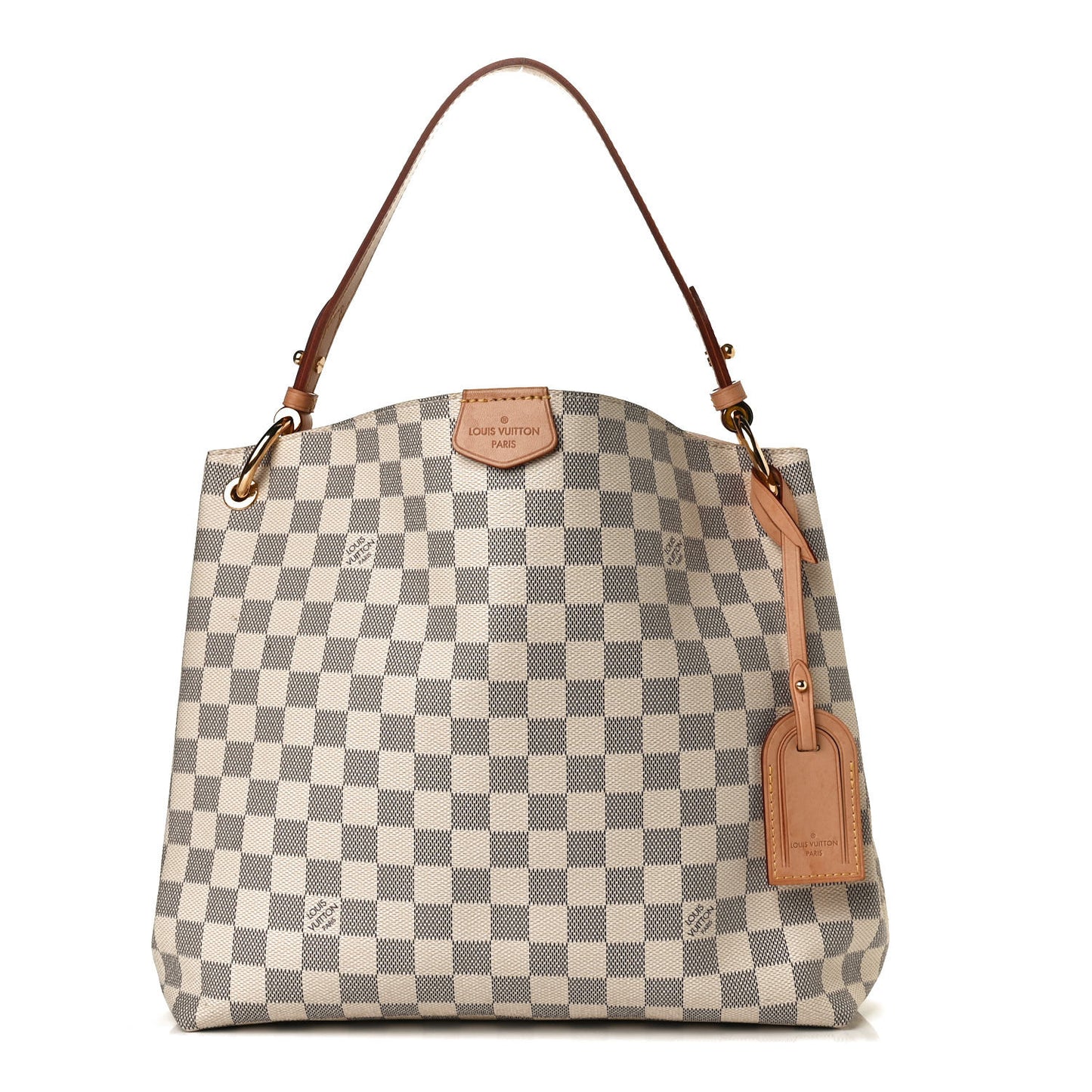 Damier Azur Graceful PM Rose Ballerine