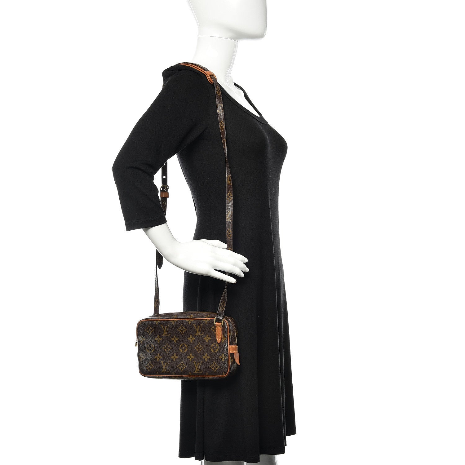 Louis Vuitton Monogram Pochette Marly Bandouliere 2 of 15