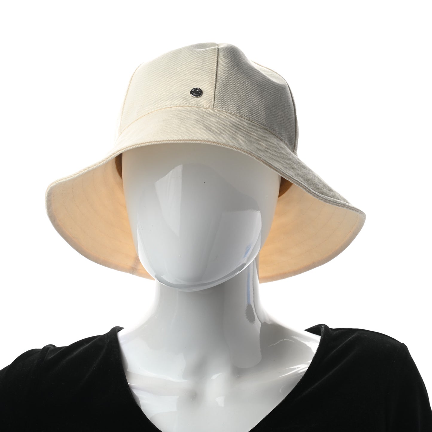 Cotton Bucket Hat 57 White