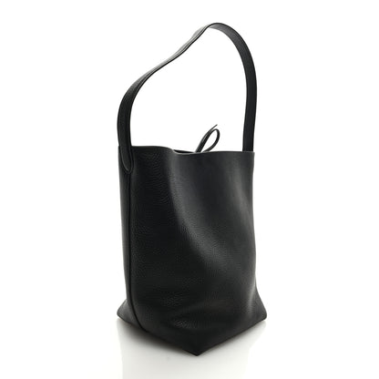 The Row Grained Calfskin Medium N/S Park Tote Black 3 of 8
