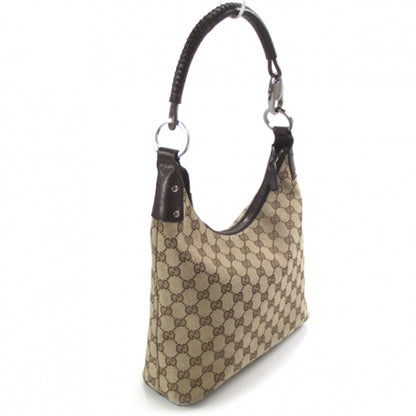 Gucci Monogram Hobo Ebony 3 of 12