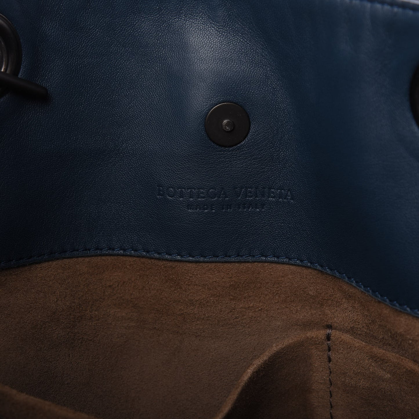 Nappa Intrecciato Large Tote Denim