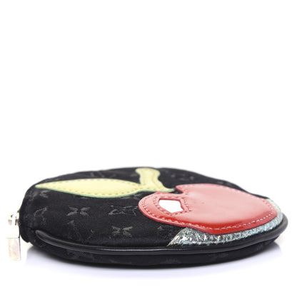 Louis Vuitton Mini Monogram Conte de Fees Apple Round Coin Purse 4 of 9