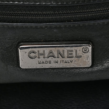 Chanel Deerskin Luxe Ligne Tote Black 6 of 10
