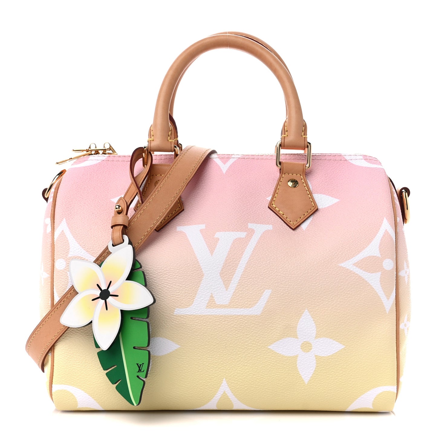 Monogram Giant By The Pool Speedy Bandouliere 25 Light Pink
