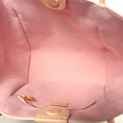 Louis Vuitton Damier Azur Propriano Rose Ballerine 5 of 9