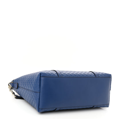 Gucci Soft Microguccissima Small Zippered Satchel Caspian 4 of 10