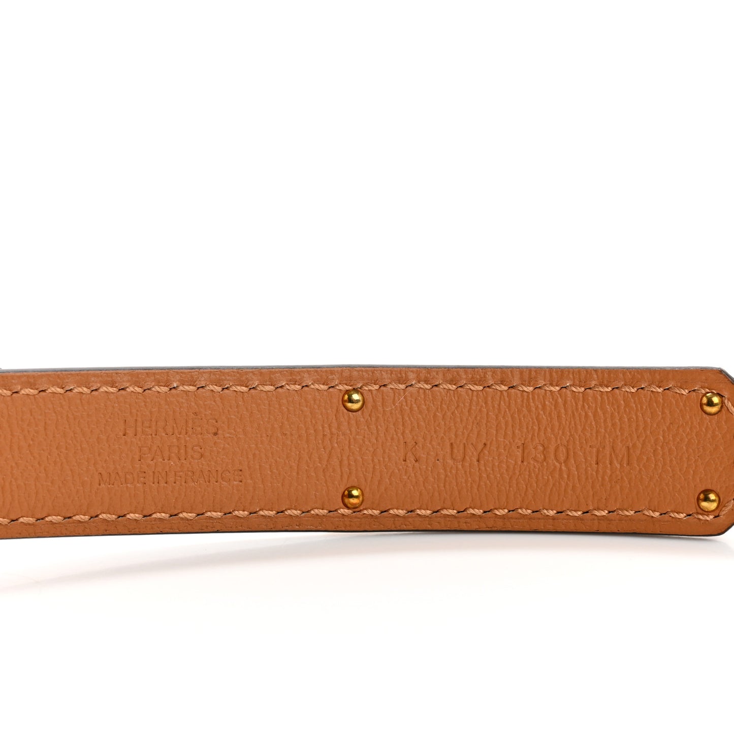 Epsom Kelly Belt Gold