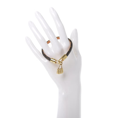 Louis Vuitton Monogram Twist Lock Bracelet 19 2 of 6