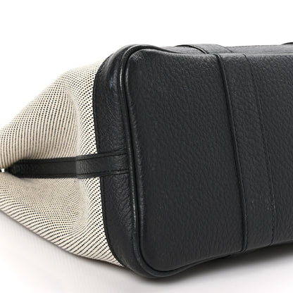 Hermes Toile Negonda Garden Party 30 TPM Black Ecru 9 of 12