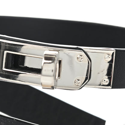 Hermes Calfskin Tipoli Espadrille Wedges 38 Black 7 of 8