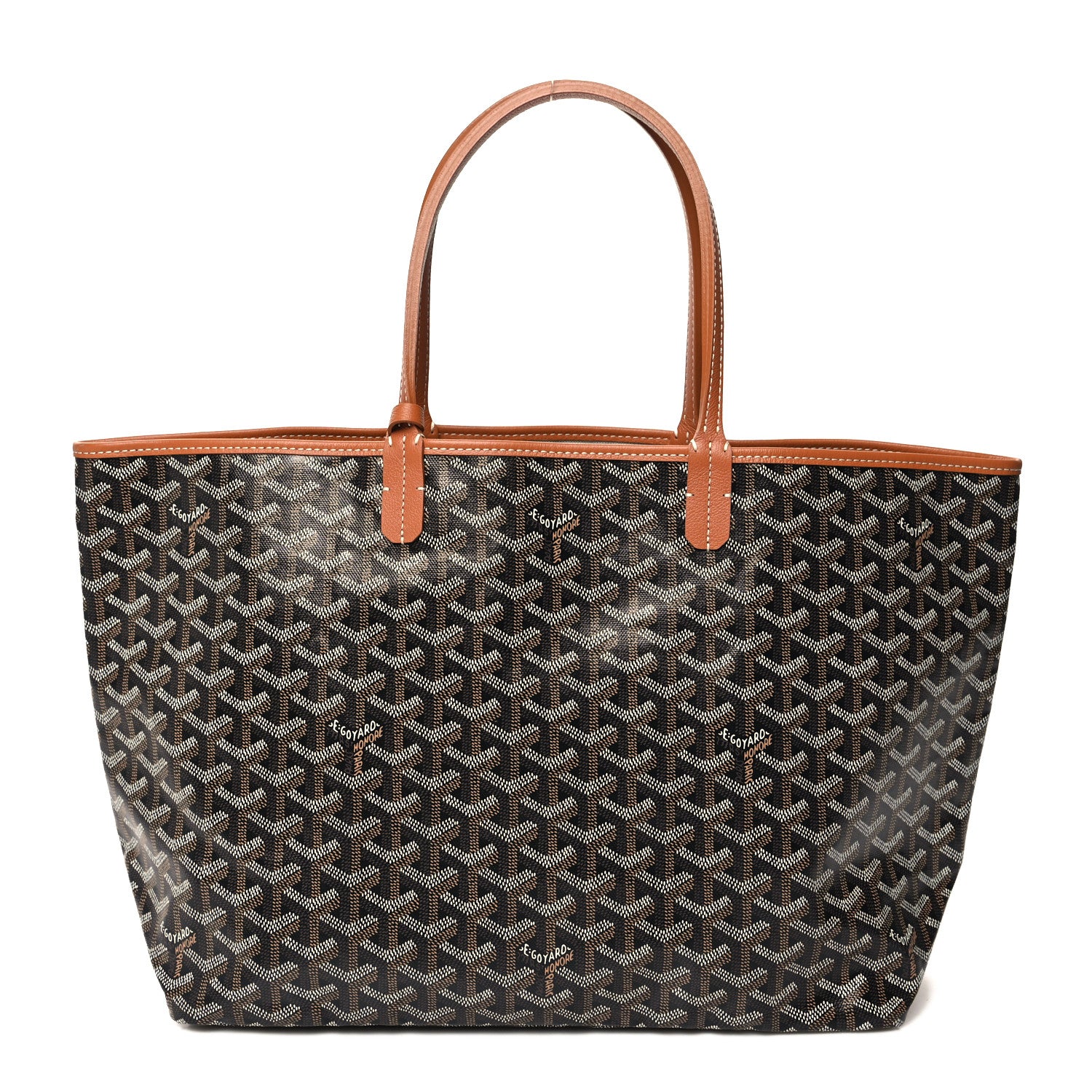 Goyard Goyardine Saint Louis PM Black Gold 1 of 10