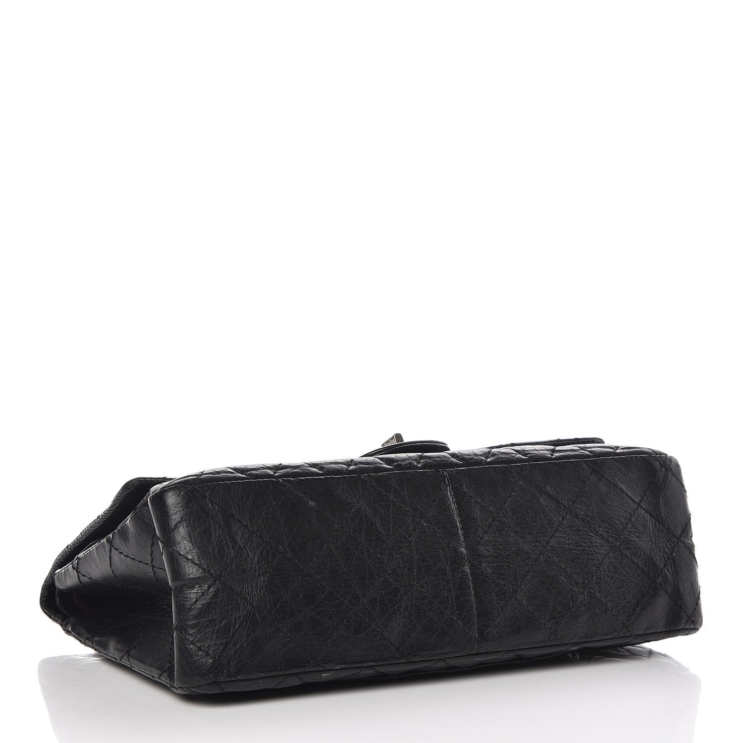 Chanel Aged Calfskin Quilted 2.55 Reissue 226 Flap Black 4 of 11