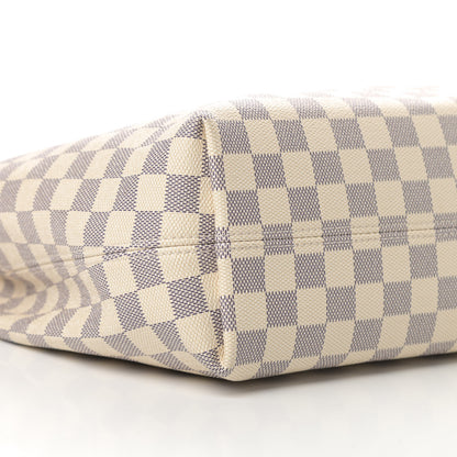 Louis Vuitton Damier Azur Graceful PM Rose Ballerine 9 of 11