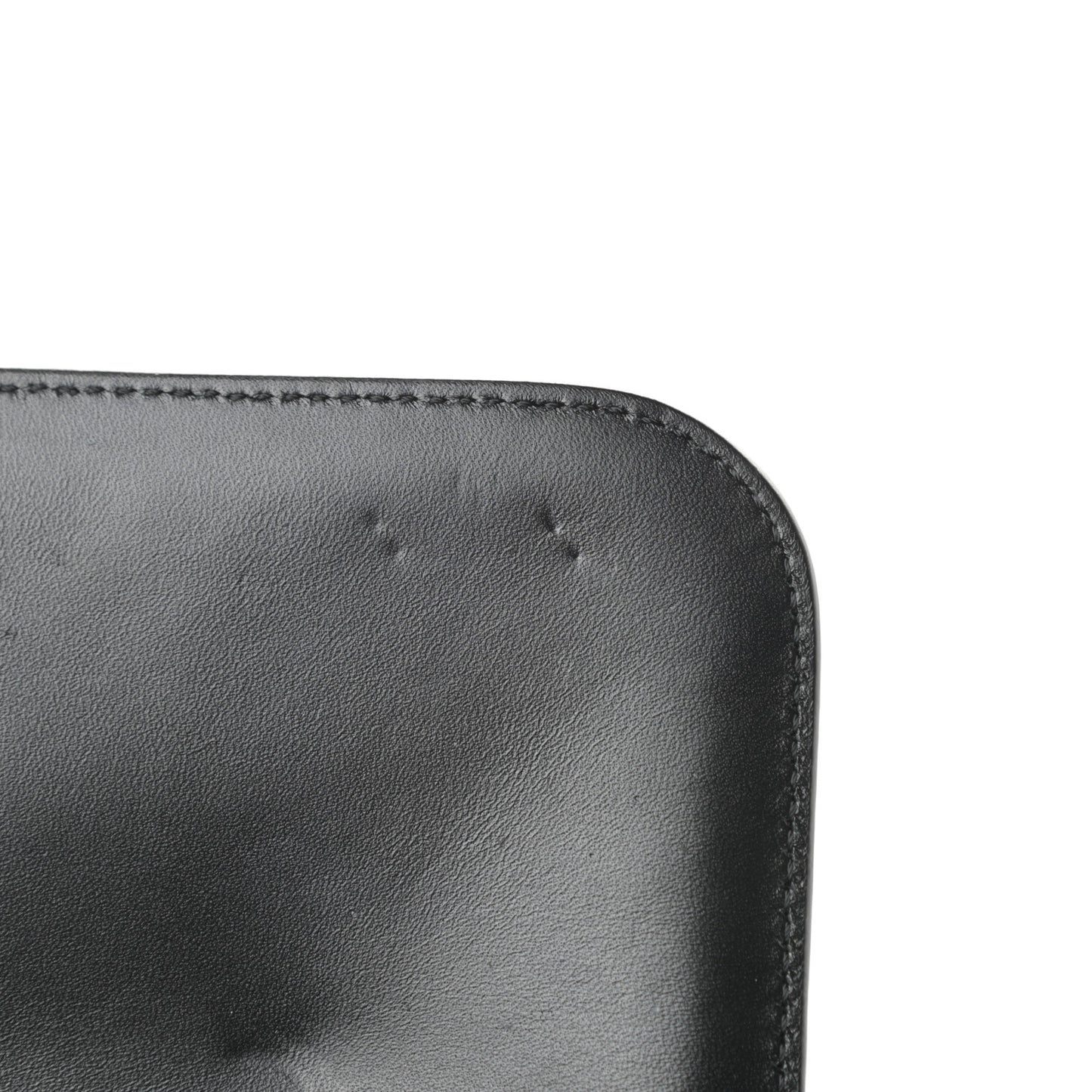 Calfskin Studded Padlock Backpack Black
